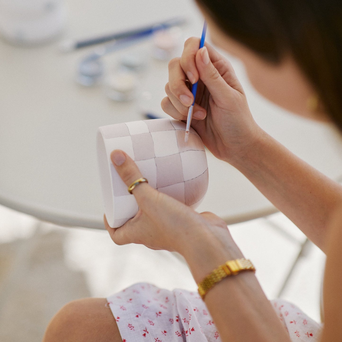 DIY Dinner Set - Pottery Painting Kit