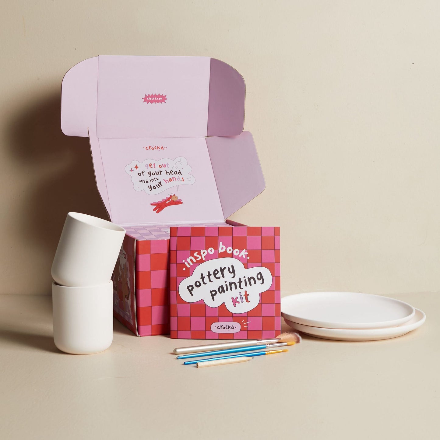 DIY Dinner Set - Pottery Painting Kit