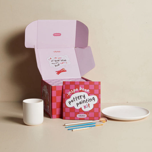 DIY Dinner Set - Pottery Painting Kit