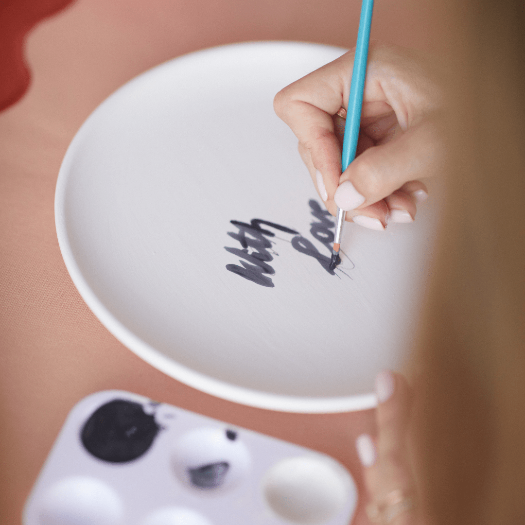 Date Night Bundle: Paint Your Own Dinner Set