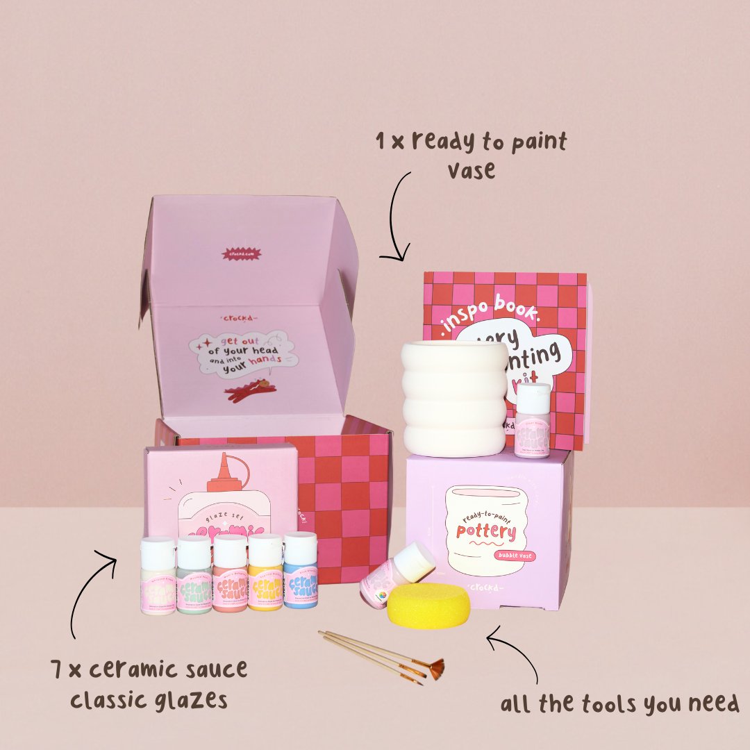 Pottery Painting Kit