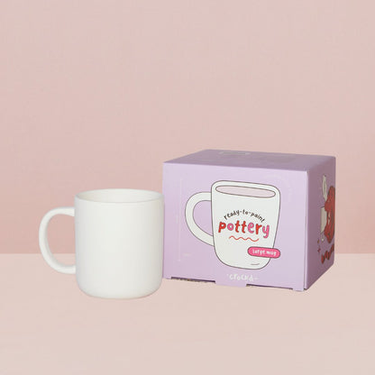 Pottery Painting Kit - Large Mug - Crockd