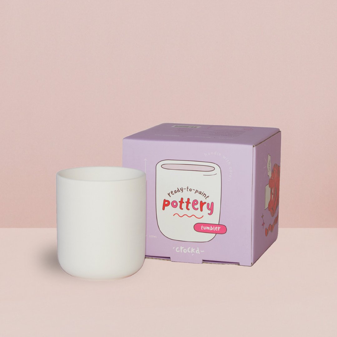 Pottery Painting Kit - Tumbler - Crockd