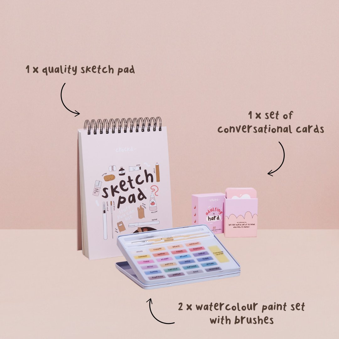 Watercolour Creator Bundle - Crockd